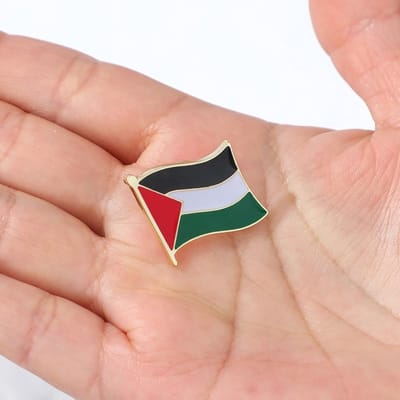 Vlag Broche Palestina Vlag Pins Bulk Badge Palestina Vlag Reversspelden voor Hoed Kleding Rugzak Emaille Badge