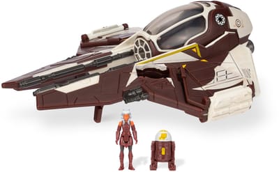 Star Wars- Vehicle Multipack (7,5cm Vehicle & Figure + 7,5cm Vehicle) - Ahsoka Tano - Starfighter Evolution Box Set