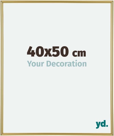 Your Decoration - Fotolijst 40x50 cm - Kunststof - Goud - Annecy