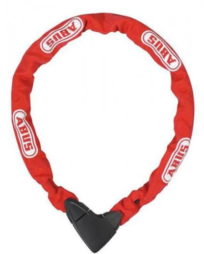 Fietsslot ABUS Kettingslot - 8900 - Security level 10 - ART 2 rood - 110 cm - Geschikt voor bakfietsen - elektrische fietsen - stadsfietsen