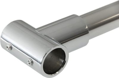 LINEA UNO - T-koppelstuk voor stabilisatiestang - Chroom - 991006