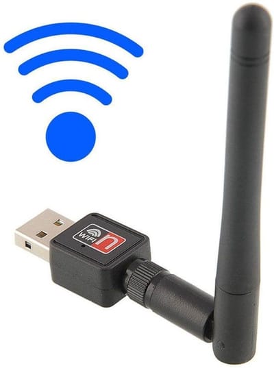 Wifi Adapter | Draadloze Mini USB-adapter | Wifi Versterker | Wifi Adapter USB | Wifi Antenne | 802.11N LAN Adapter| Network Dongle | USB Wifi Antenne voor PC Laptop Computer