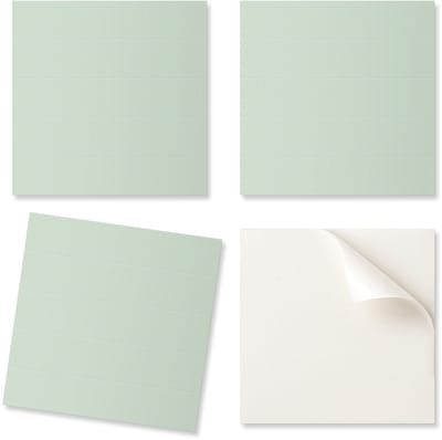 Verpakking vinyltegels, eenvoudig te installeren, trendy verticale tegels, 20x20x20 cm
