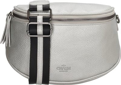 Charm London New York Heuptas - Crossbody Schoudertasje - Festival Tas - Fanny Pack - Zilver