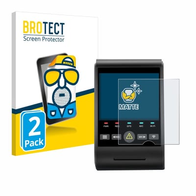 BROTECT - Screenprotector voor VIOFO A229 PRO - Folie Beschermfolie matte 2 Stuks