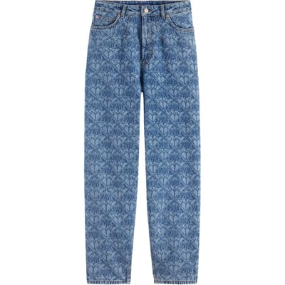 Scotch & Soda The Tide Balloon Jeans With Longer Inseam Monogram Taglia: W24L30 | Jeans Outlet | Donna | Bianco