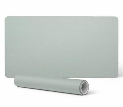 Moderne bureauonderlegger voor thuiswerken, lichtgroen, 90x45 cm