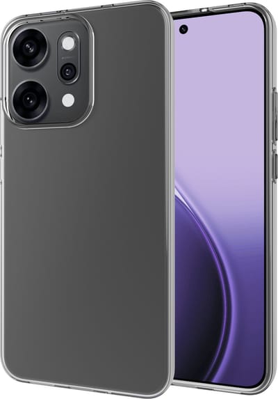 Cazy hoesje geschikt voor Oppo Reno14 Pro Hoesje Siliconen - Flexibele Case - Transparant