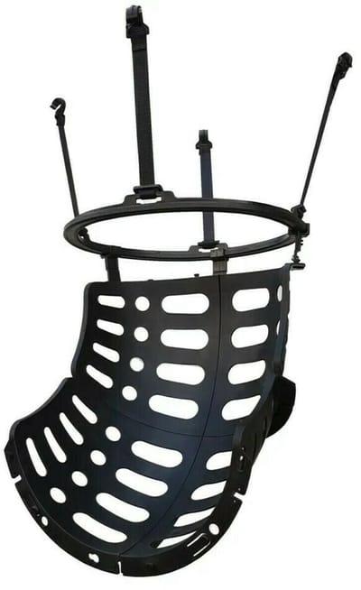 Basketbal Return Systeem - Bal Terug Systeem - Trainen Zonder Hulp - Universeel Past Altijd - 10x10x10mm - Zwart