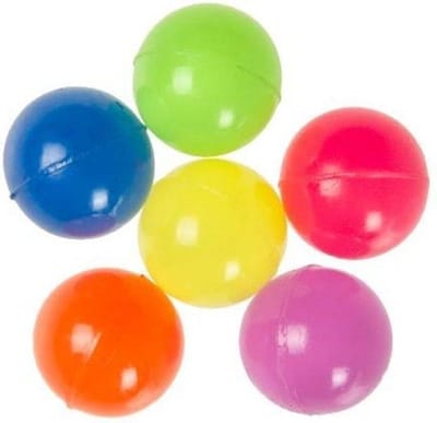 Stuiterballen 100 stuks NEON mix - diameter 25 mm - uitdeelcadeautje, traktatie kinderfeestje