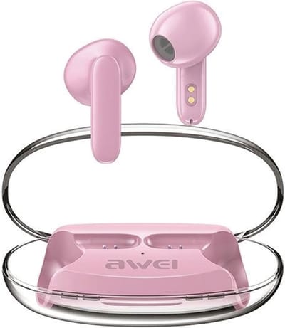 Awei T85 Serie - Bluetooth Koptelefoon - Ruisonderdrukking - Roze - Draadloze Oplader