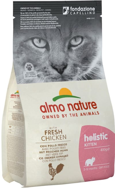 Almo Nature Kitten - Kip en Rijst - Kattenvoer - 400 g