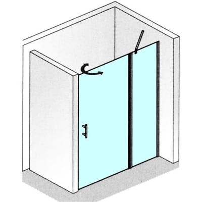 HSK Favorit Nova revolving door on side 122180-01-50-R
