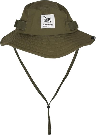 Safarihoed met trekkoord - UPF50 / Waterdicht - Maten S-M (Groen)