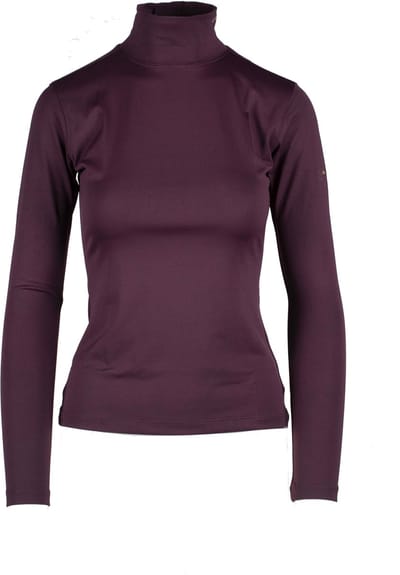 Mondoni Mock Shirt - Maat: XS - Bordeaux - Polyester