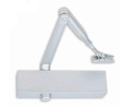 DEURDRANGER INCLUSIEF SCHAARARM T83G ZILVER, EN 2-4, DEURBREEDTE TOT 1100MM