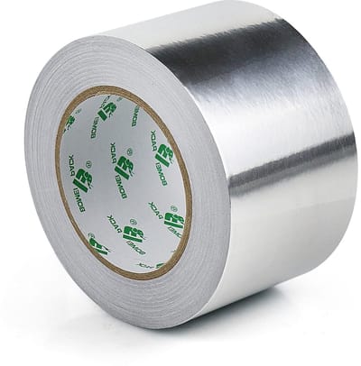 Aluminium Zelfklevende Tape 75mm x 50m - Hittebestendige Sealing Tape voor Reparaties en Verbindingen
