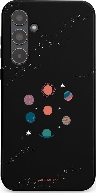 Casetastic Hoesje Geschikt voor Samsung A55 - Stijlvolle Beschermende Duo-layer Case - Universum familie