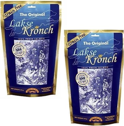 Kronch - 100% Zalmsnacks Hondensnack 2 stuks