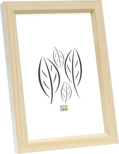 Deknudt Frames fotolijst S233H1 - naturel/wit - voor foto: 20x28 cm