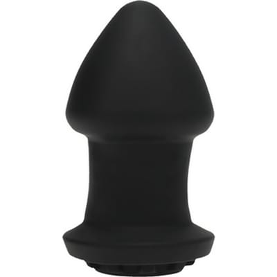Doc Johnson Robo Rimmer X - Vibrerende Plug anaalplug - Zwart - 9.7 cm
