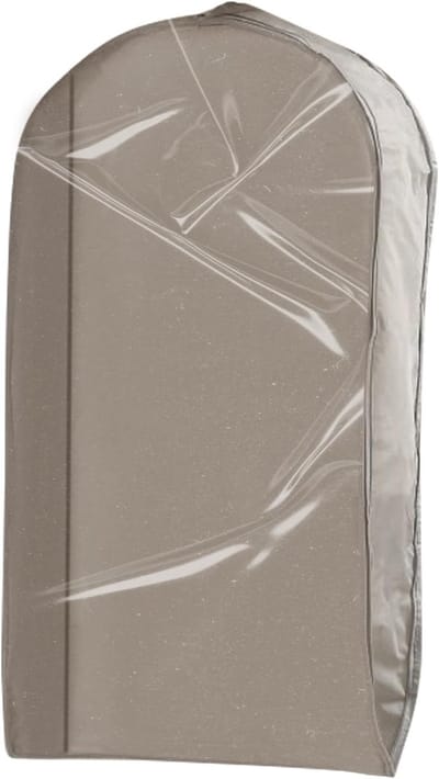 Opberghoes Kleding - Garderobe Organizer - Kleding Beschermen - Waterdicht Transparant - 60 x 130 cm - Grijs