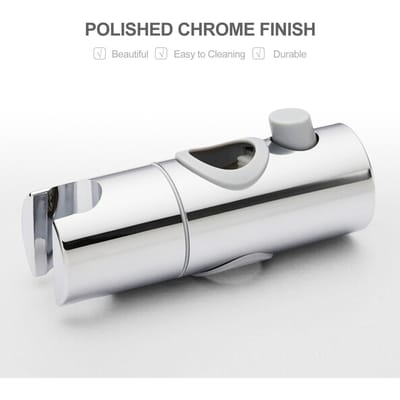 Verstelbare Hoogte Douchekop Houder Voor Schuifstang Rail Hoofd Beugel Houder Handdouche Houder 360 Graden 19mm