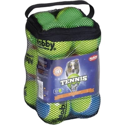 Hondenbal Nobby Pet Tennisball (x12)