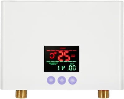Doorstroomboiler Elektrisch - Mini Boiler - Direct Warm Water - Afstandsbediening - 3 Kilowatt - Wit