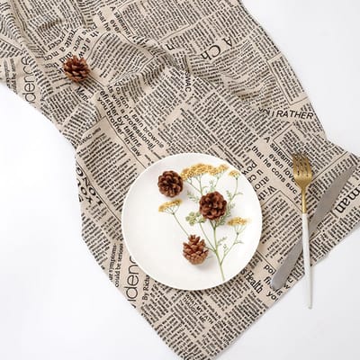 Dailygoods- Servetten Katoen/Linnen - Duurzaam Tafelkleed - Afdekdoek/Fotoachtergrond - Geschikt voor Elke Gelegenheid - 71 x 50 cm - Uitstekende Afwerking