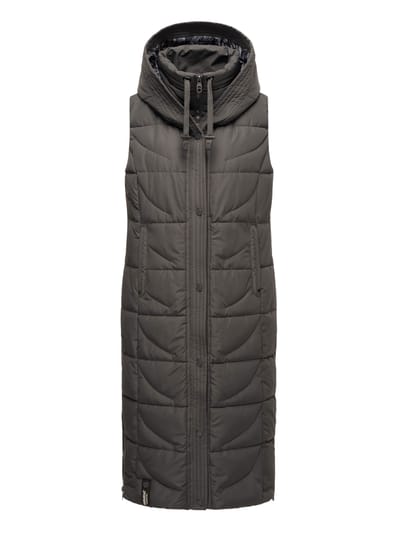 Navahoo dames gewatteerd vest Brezelchen – Lang & Warm