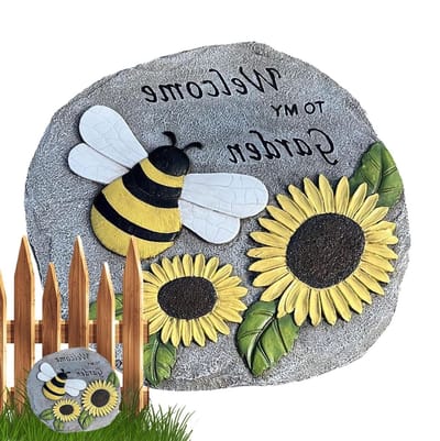 Tuinstapstenen - Decoratieve Stenen - Pad Aanleggen - Speelse Decoratie - 23.5 cm - Standaard