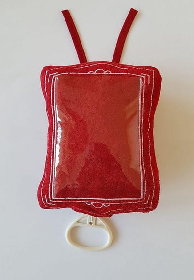ISI MINI - Trekzak muziekdoosje - Bordeau Rood