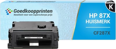 Huismerk HP 87X toner / HP CF287X toner Zwart (20.000 afdrukken)