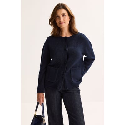 Cardigan In Mohairmix