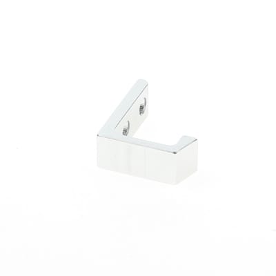 Hermeta Hoed- en jashaak enkel, alu/naturel 0139-01 (Prijs per 5 stuks)