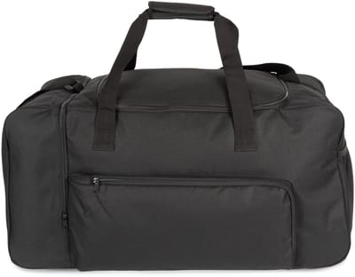 Kimood Grote sporttas met zijvak KI0649 - Black - One size
