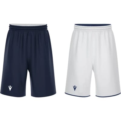 Macron X500 Reversible Short Heren - Marine / Wit | Maat: 3XL