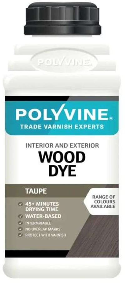Polyvine Wood Dye-Houtbeits Taupe 500 ml