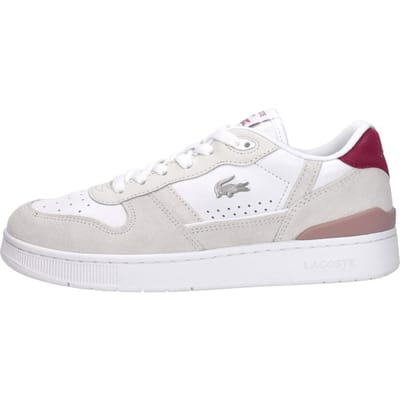 Lacoste T Clip Sneakers Laag - Wit - Maat 37