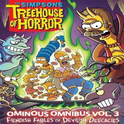 The Simpsons Treehouse of Horror Ominous Omnibus Deel. 3 by Matt Groening Hardback Boek 9781419763526