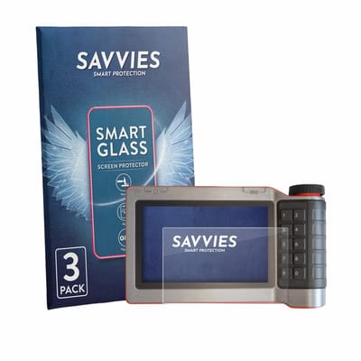 3 Stuks Savvies Screenprotector - geschikt voor Kverneland IsoMatch Tellus GO Plus - beschermfolie glas transparant