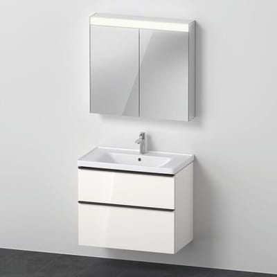 Duravit D-Neo furniture set with mirror cabinet 80 cm DE011602222