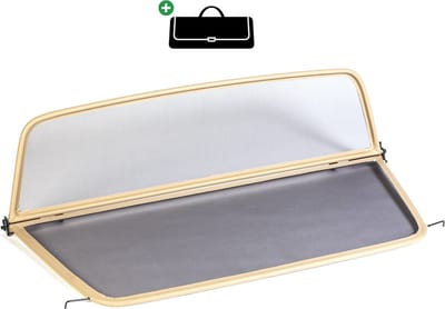 Windscherm BMW 3-Serie E36 | 1993-1999 | incl. luxe opbergtas | Beige