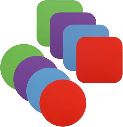 8 Stuks - Jar Opener Gripper Pad voor het openen van potten - Rubberen grijpers - Ouderen - Zwakke handen - potten opener - Blikopener - Rubberen Potopeners - Dopopener- Pottenopener - Keukenonderzetters - Keuken Hulp