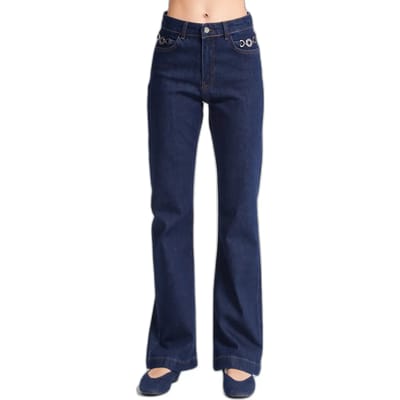 It's Basic - Flare Mid Rise Jeans
