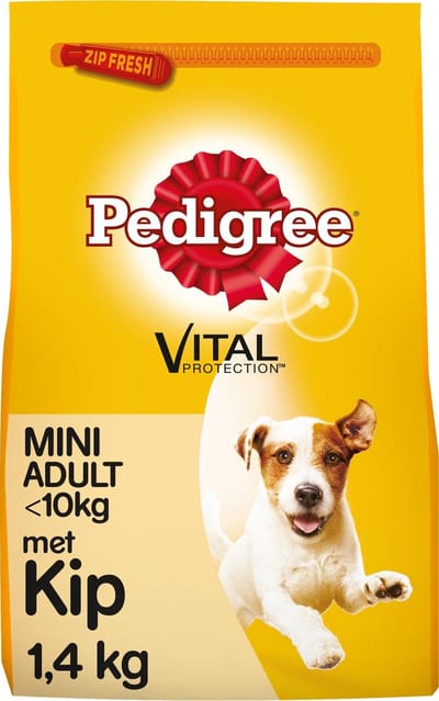 Pedigree Adult Mini Menu Kip - Hondenvoer - 3 x 1.4 kg