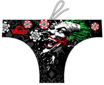 Turbo Joker Splash Zwemslip Zwart M Man