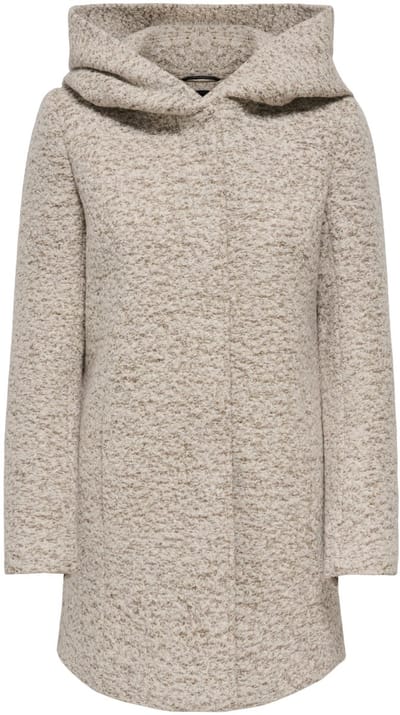 ONLY - ONLSOPHIA SEDONA BOUCLE WOOL COAT OTW - Dames - Gewatteerde jassen