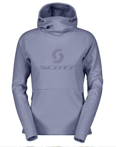 Scott Defined Mid Heather hoody fleece trui - paars - maat M